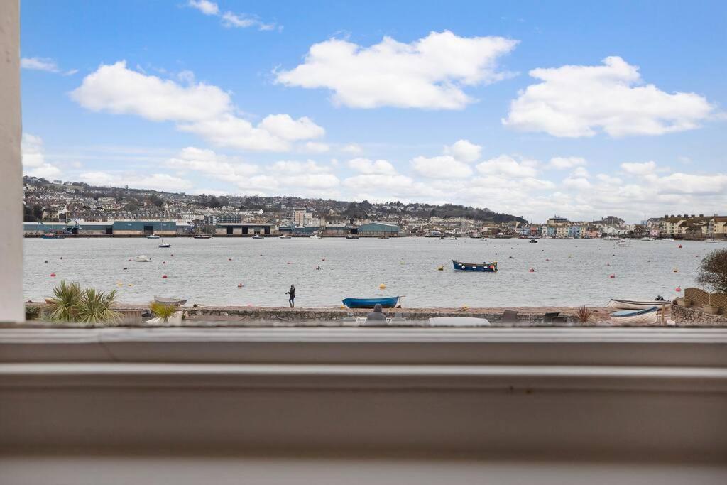 Beach Front Flat Shaldon With Parking Екстер'єр фото