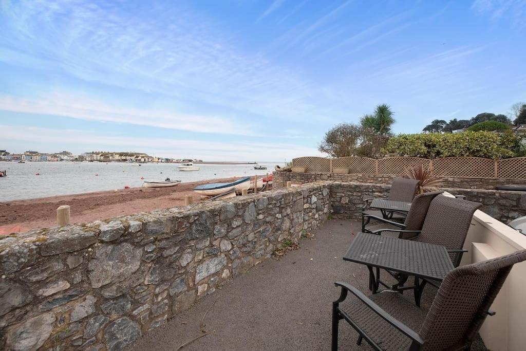 Beach Front Flat Shaldon With Parking Екстер'єр фото
