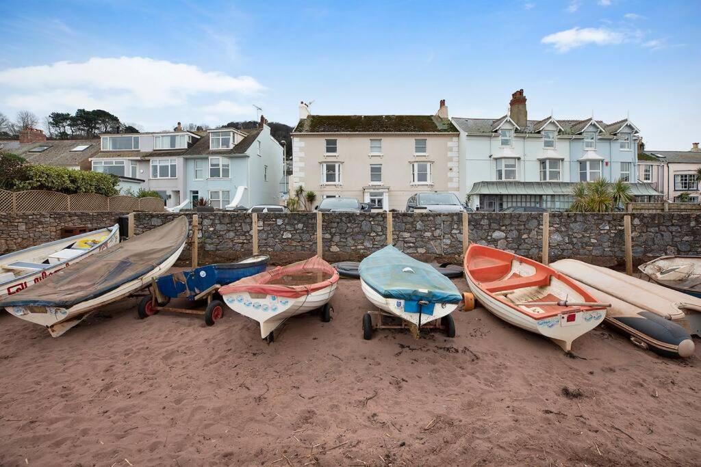 Beach Front Flat Shaldon With Parking Екстер'єр фото